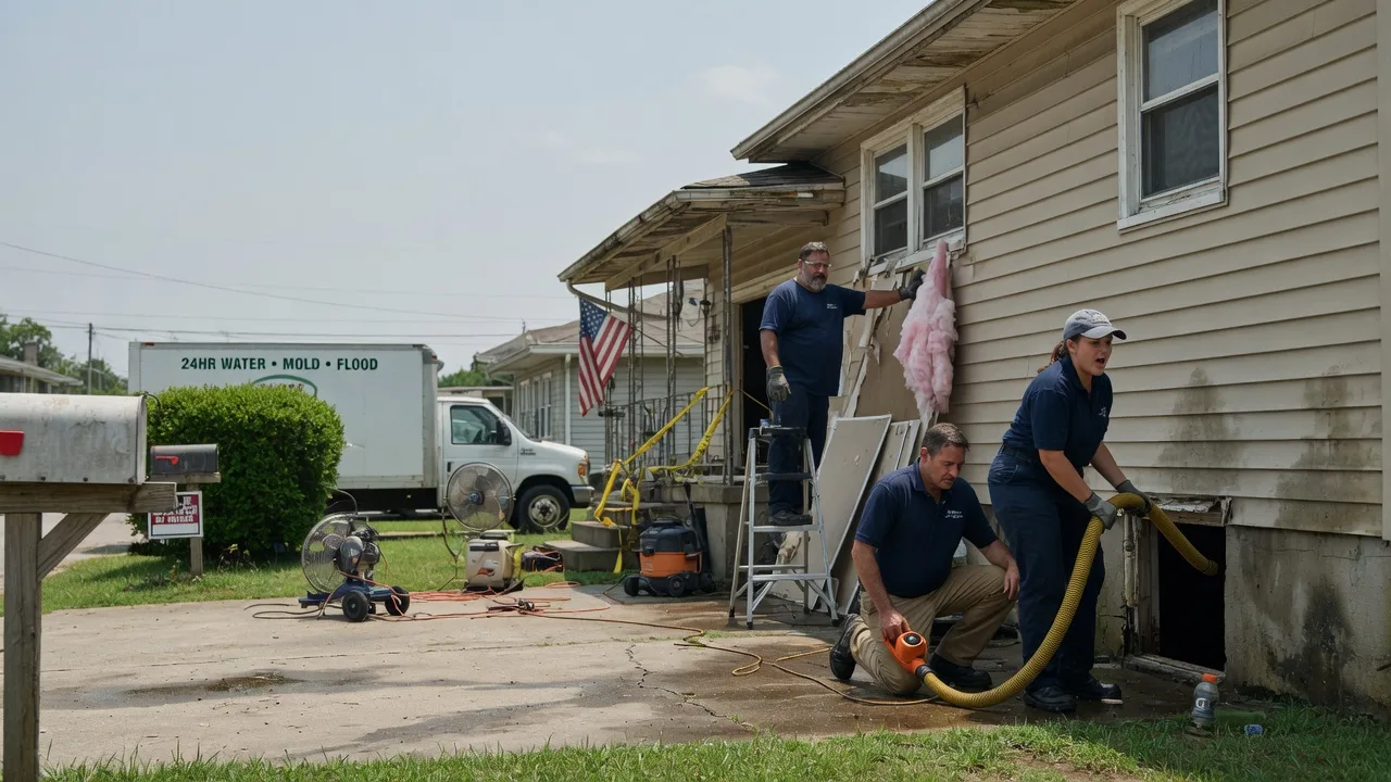 Water Damage Repair in Purvis, MS near me